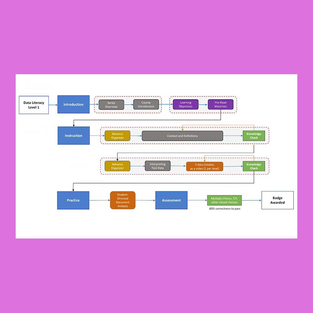 Graphic organizer of course topics